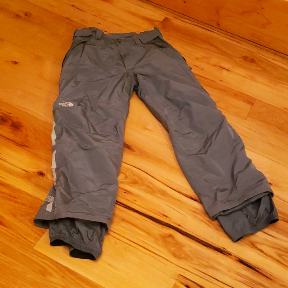 Mens Large The North Face Gray Ski Snowboard Winter Pants